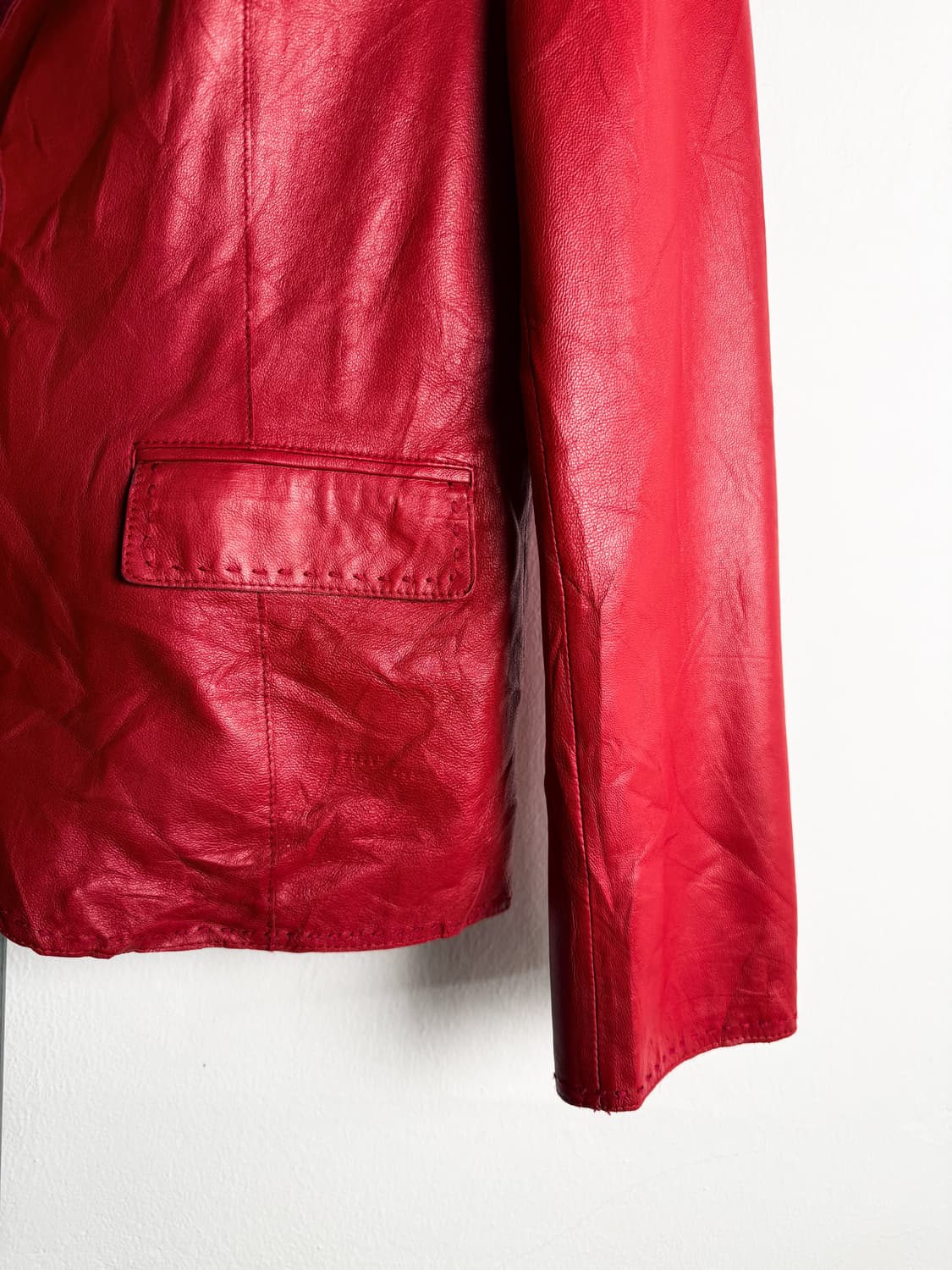 Balmain Paris Sheepskin Leather Jacket 상품이미지2