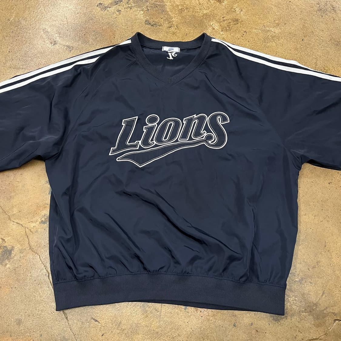 [2XL] 삼성 라이온즈 우븐 스웨트셔츠 블루 b10 상품이미지3