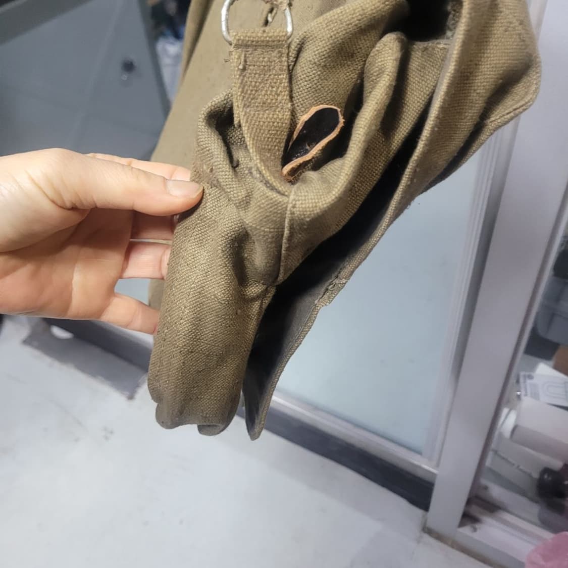 러시아군 의료용 캔버스 숄더백 상품이미지4