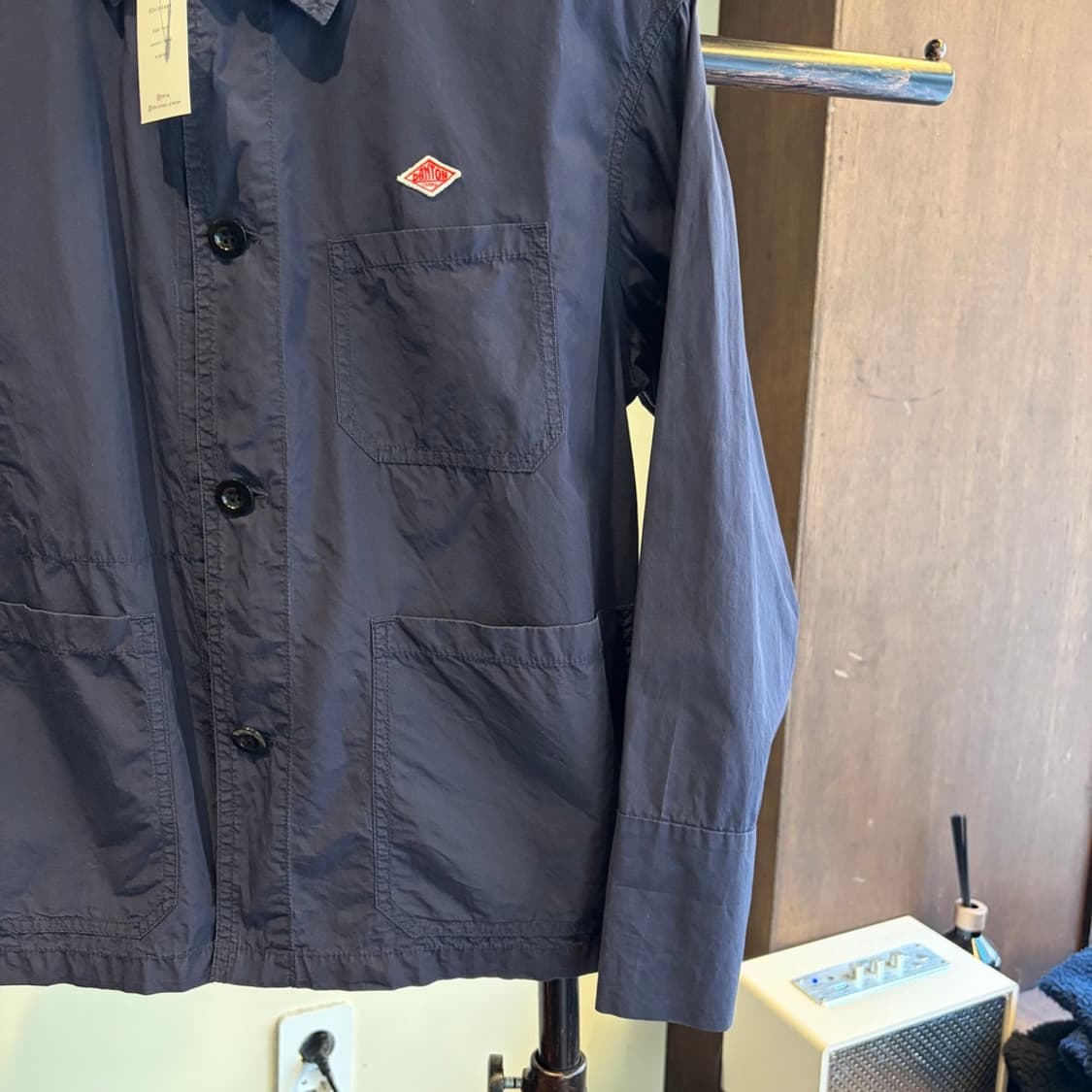 15412 - 단톤 와이드 커버올 자켓 상품이미지4