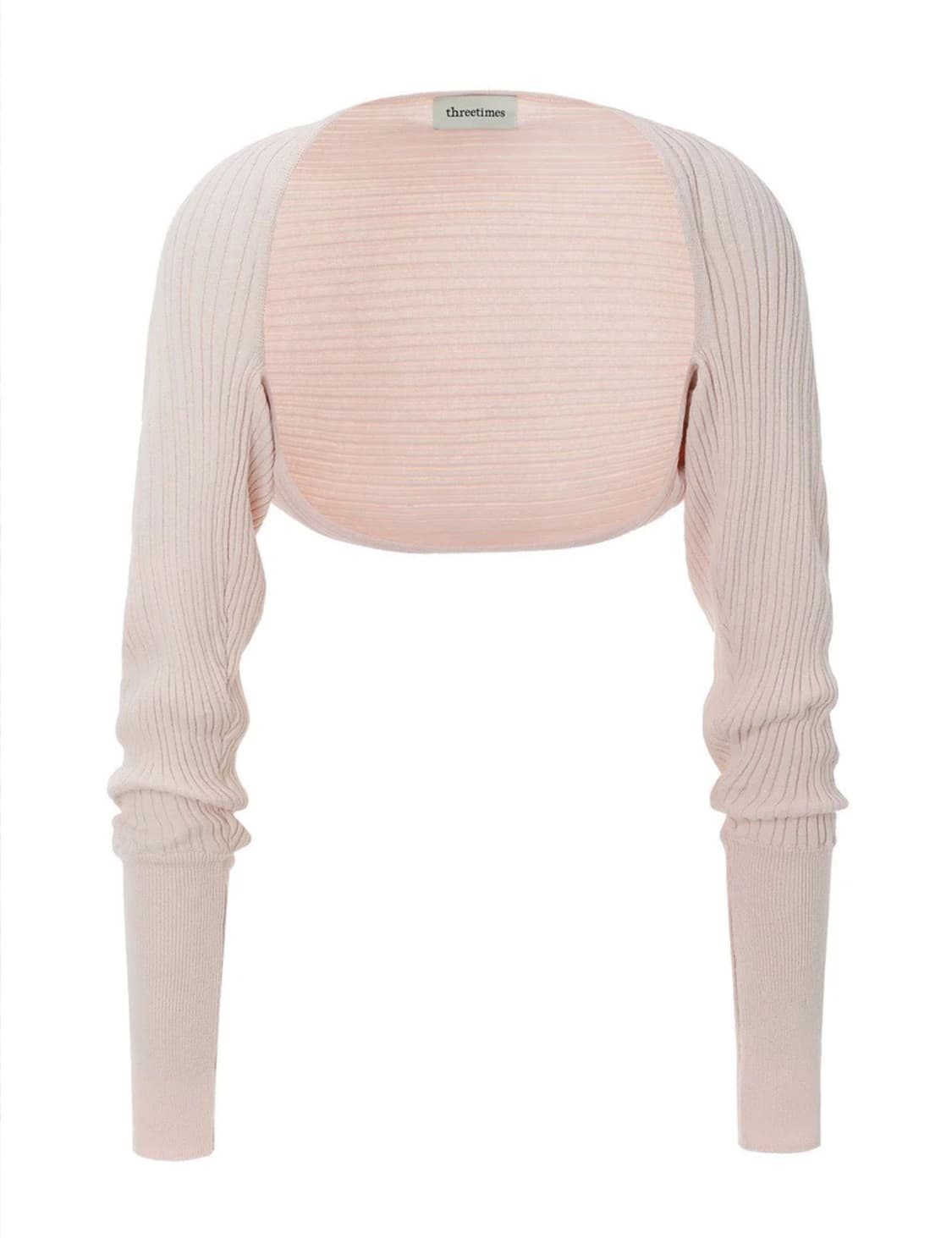 쓰리타임즈 골지코튼볼레로 판매해요 상품이미지1