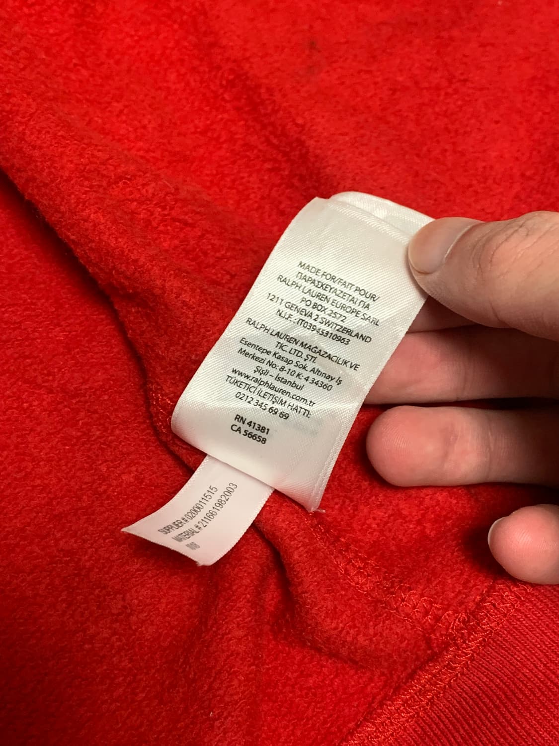 폴로 빅포니 성조기 후드집업  상품이미지6