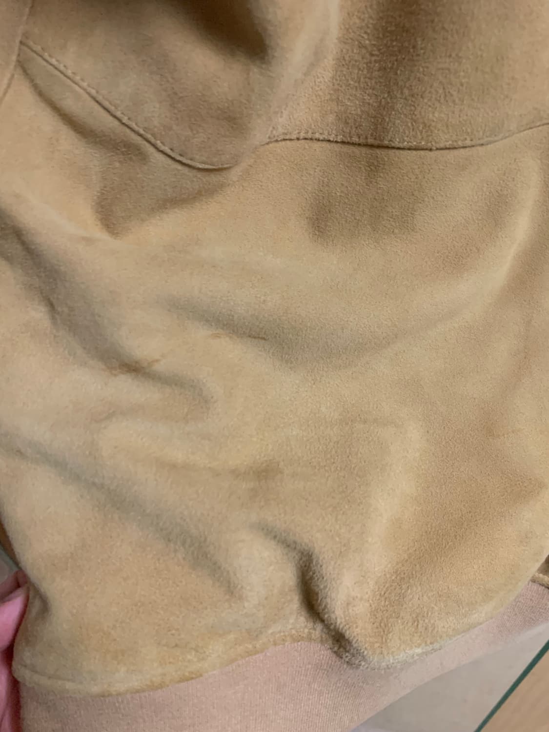 3 ) niuhans 뉘앙스 스웨이드 자켓 봄버 상품이미지10