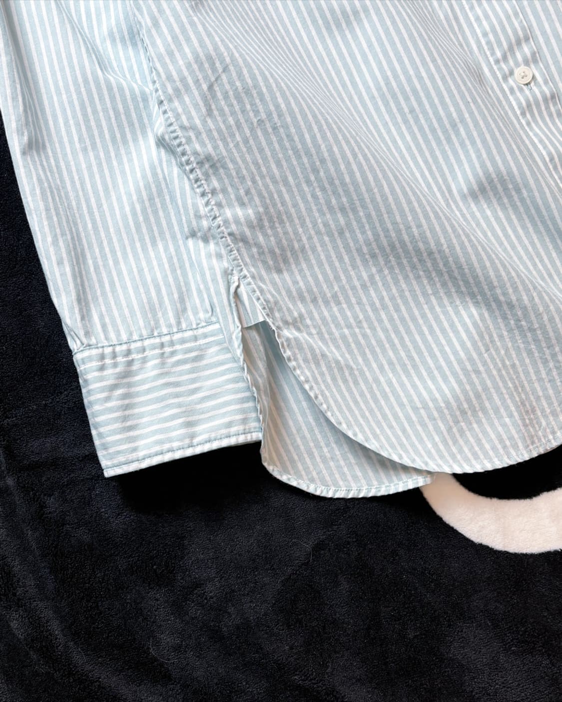 일본빈티지 유니클로 스트라이프 셔츠 상품이미지3