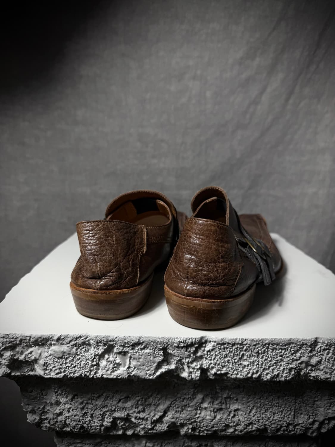Whoop De Doo Double Strap Leather Shoes 상품이미지6