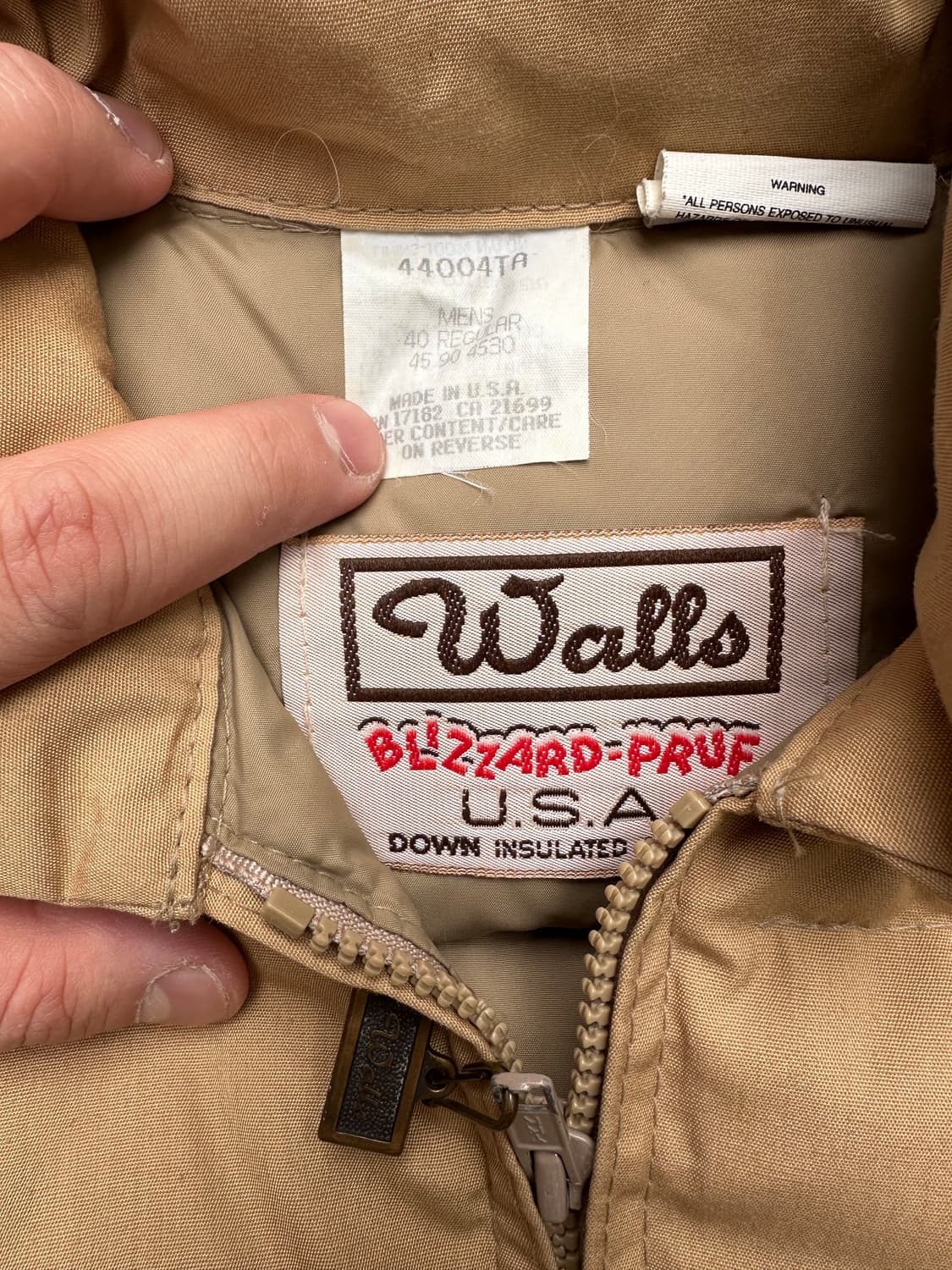 빈티지 90s walls 패딩  상품이미지4