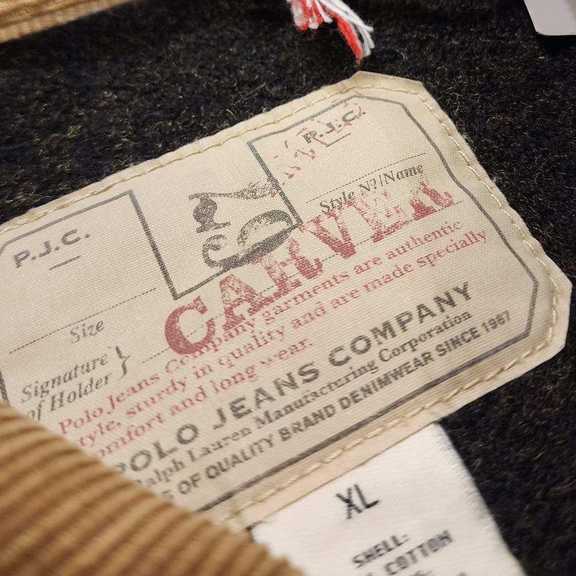 90s, 폴로 2nd타입 코듀로이 트러커 상품이미지7