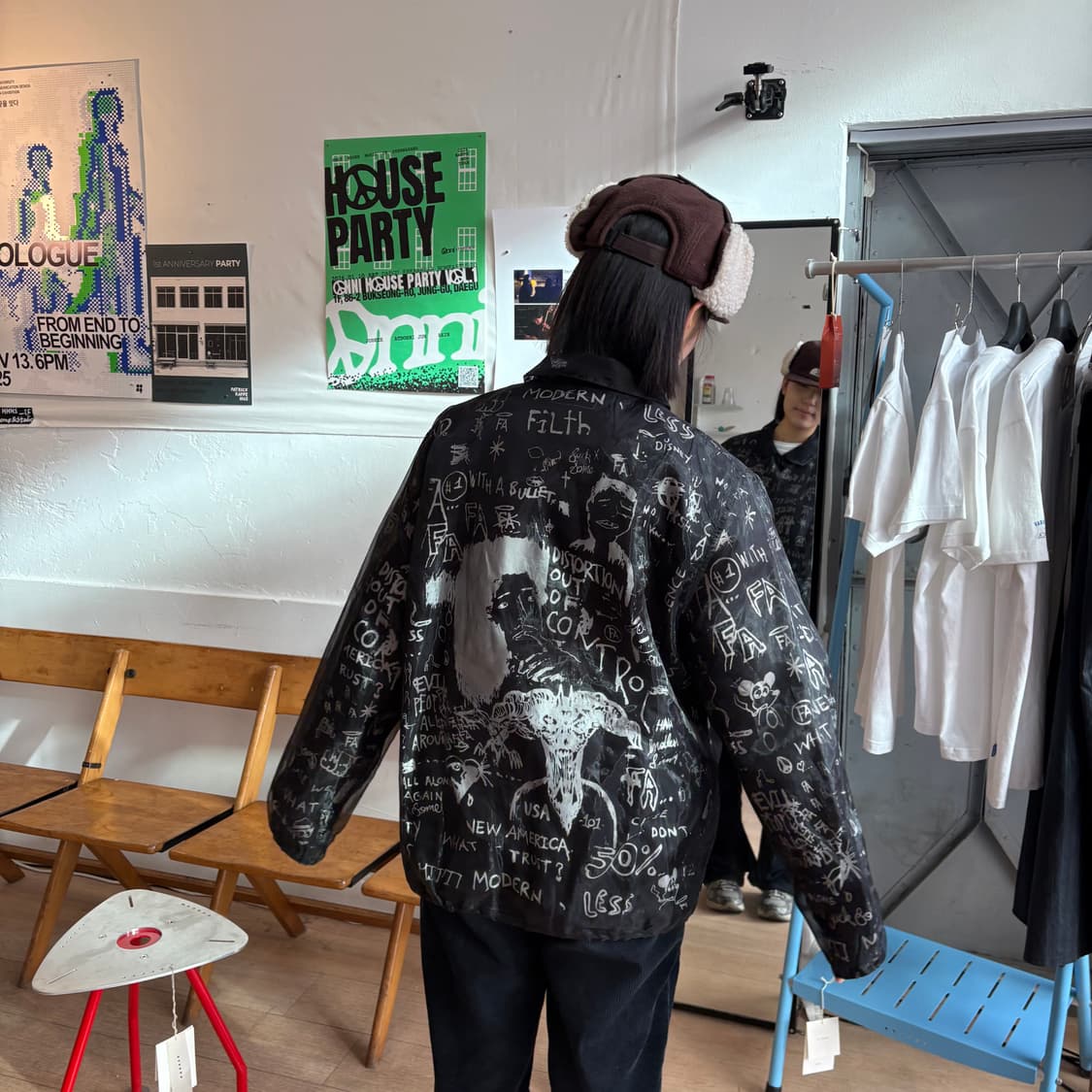 퍼킹어썸 디스토션 코치자켓 상품이미지3