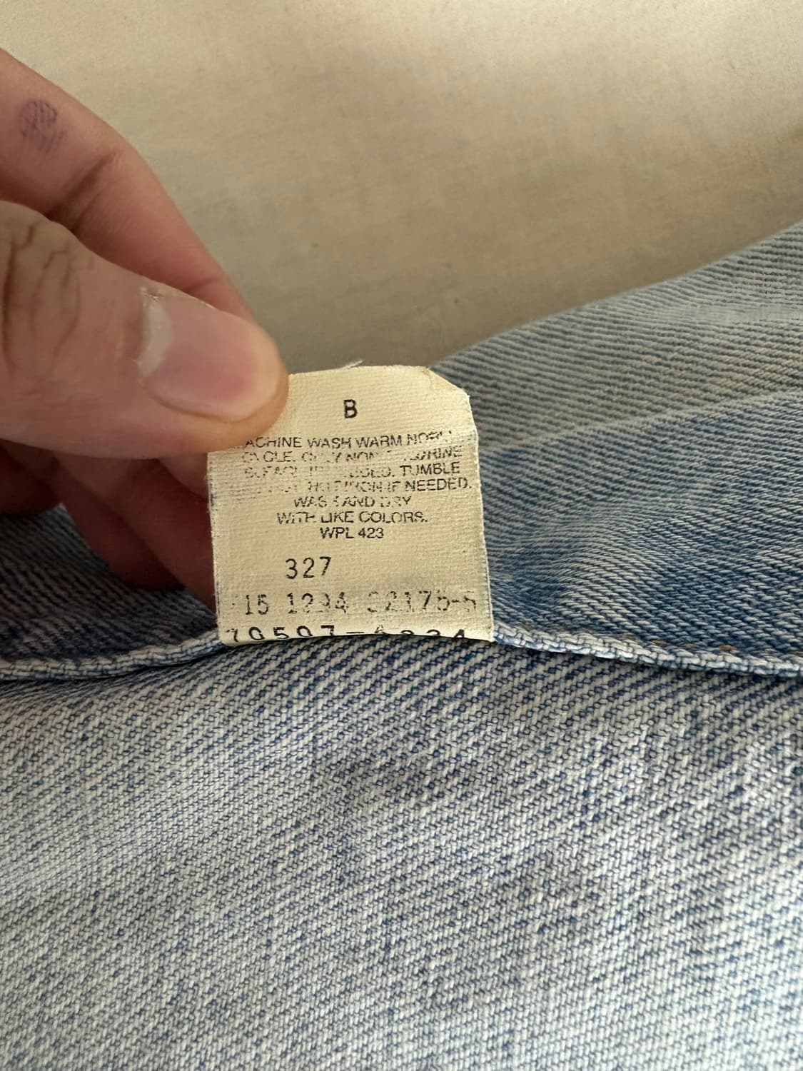 90s Levis 리바이스 데님 트러커 자켓 L 상품이미지7