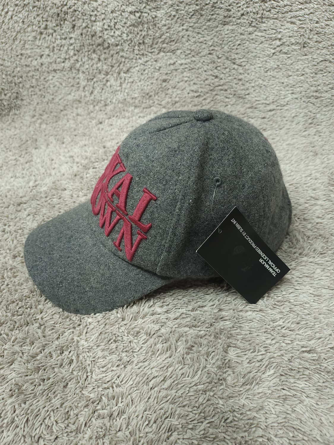 팀메이저 로얄크라운 울 혼방 볼캡 모자 새제품 상품이미지4