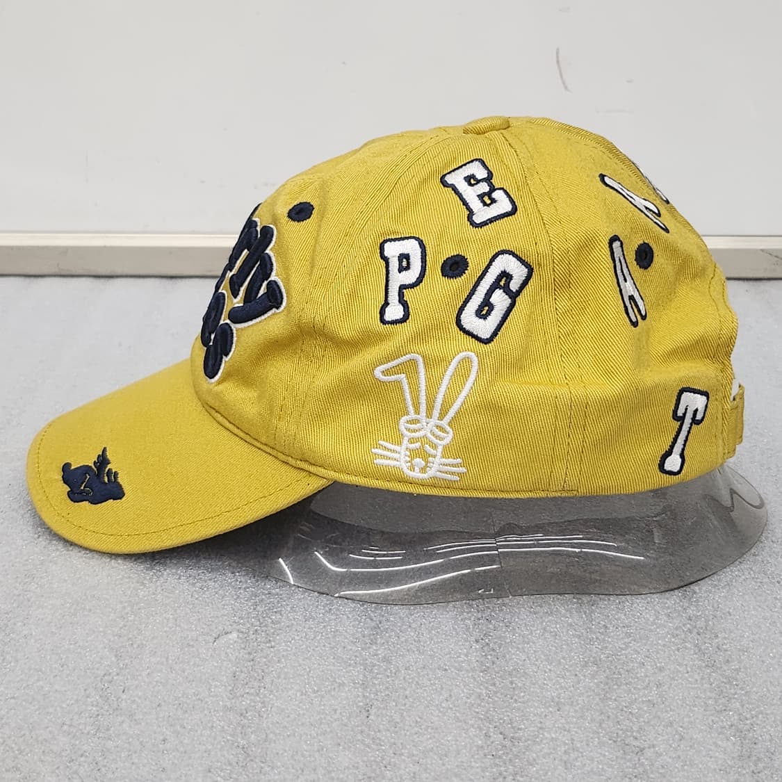 파리게이츠 골프볼캡 옐로우 프리사이즈. 상품이미지2