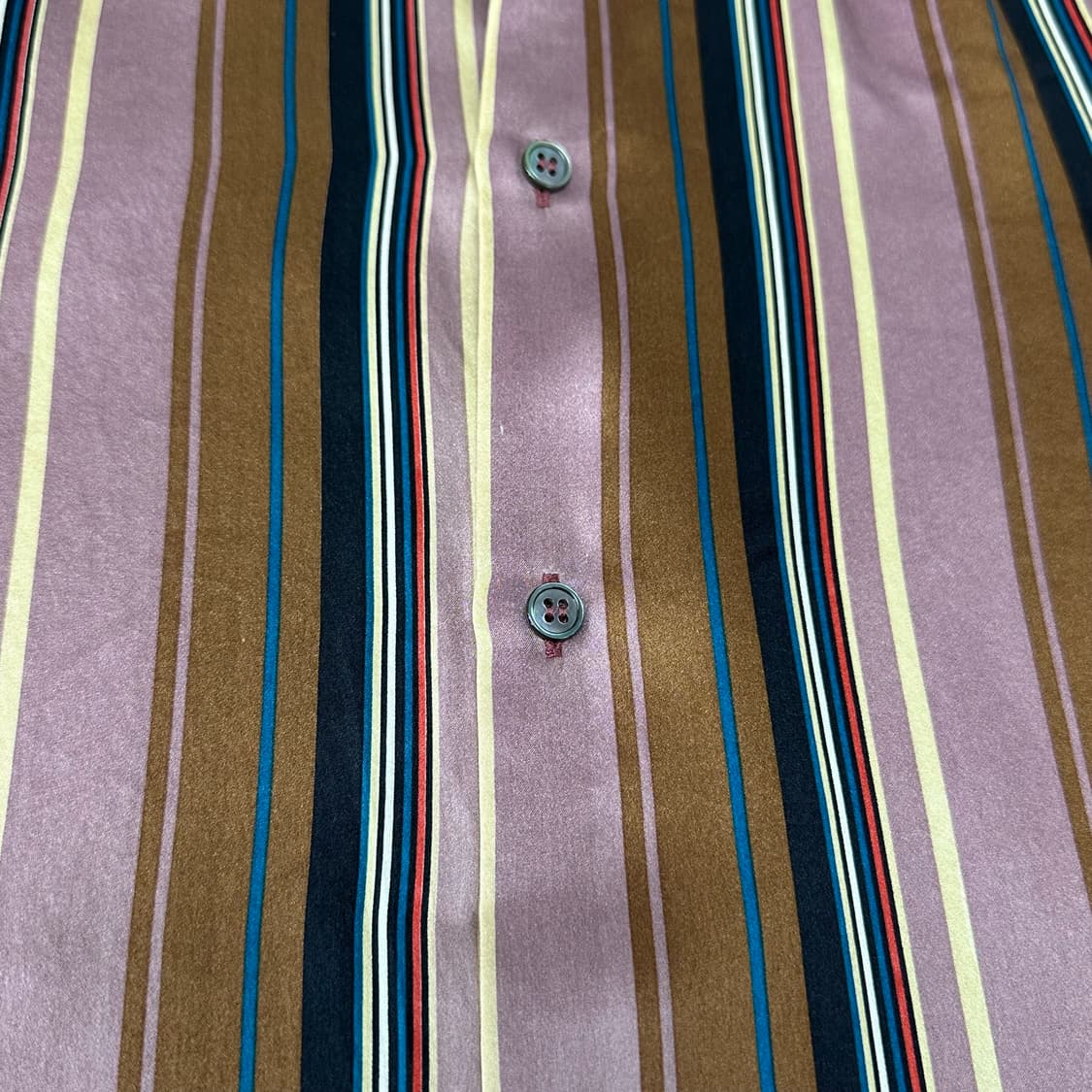 아페쎄 프랑스 정품 실크 스트라이프 셔츠 상품이미지3