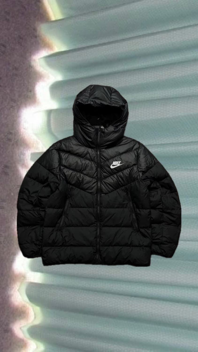 나이키 다운 필 블랙 패딩 S 상품이미지1