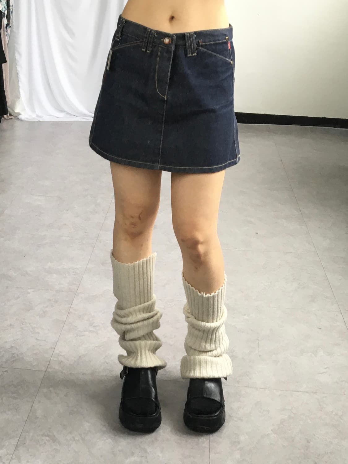 Levis denim mini skirt 상품이미지5