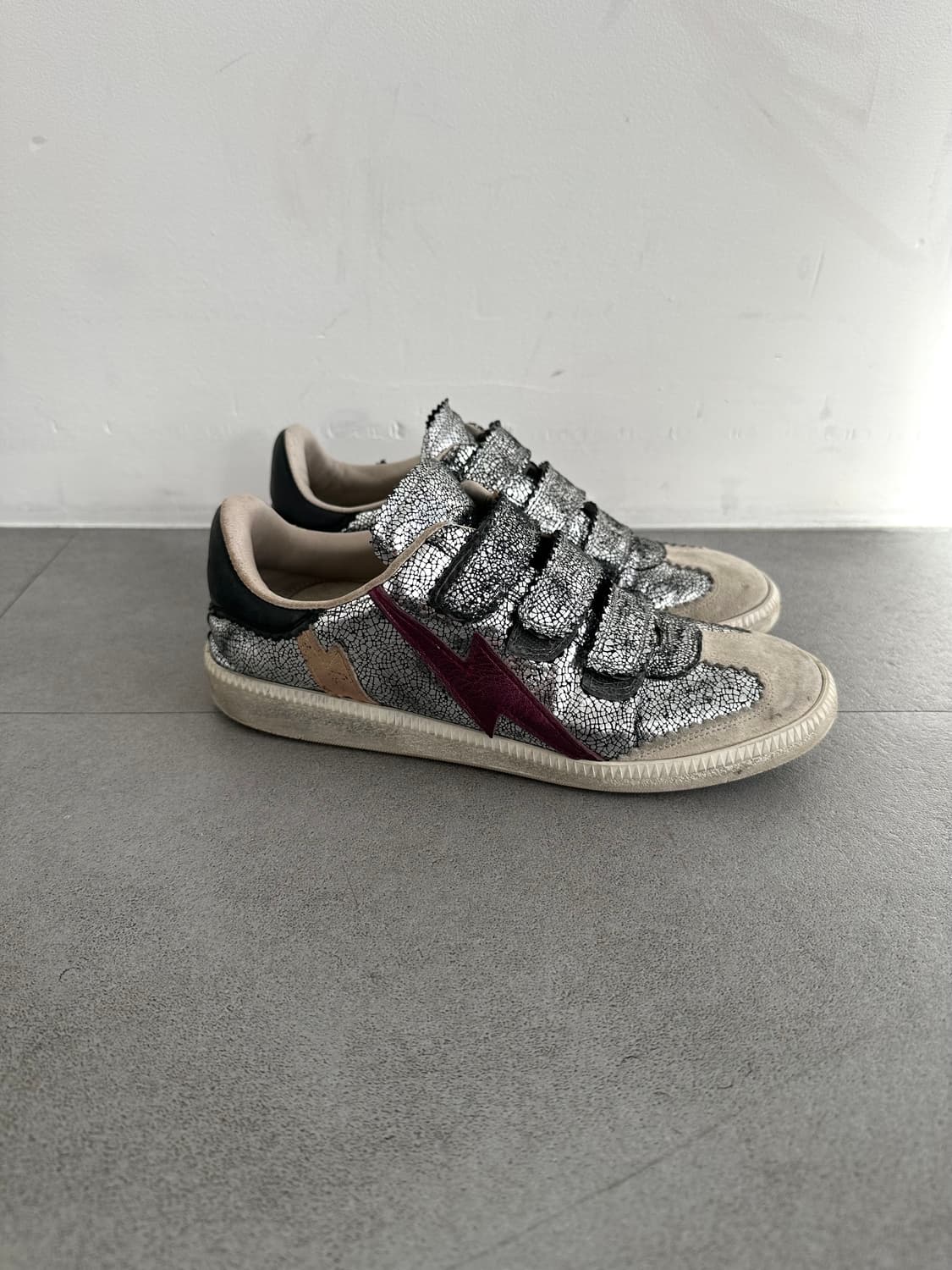 이자벨마랑 베스 글리터 벨크로 스니커즈 상품이미지3