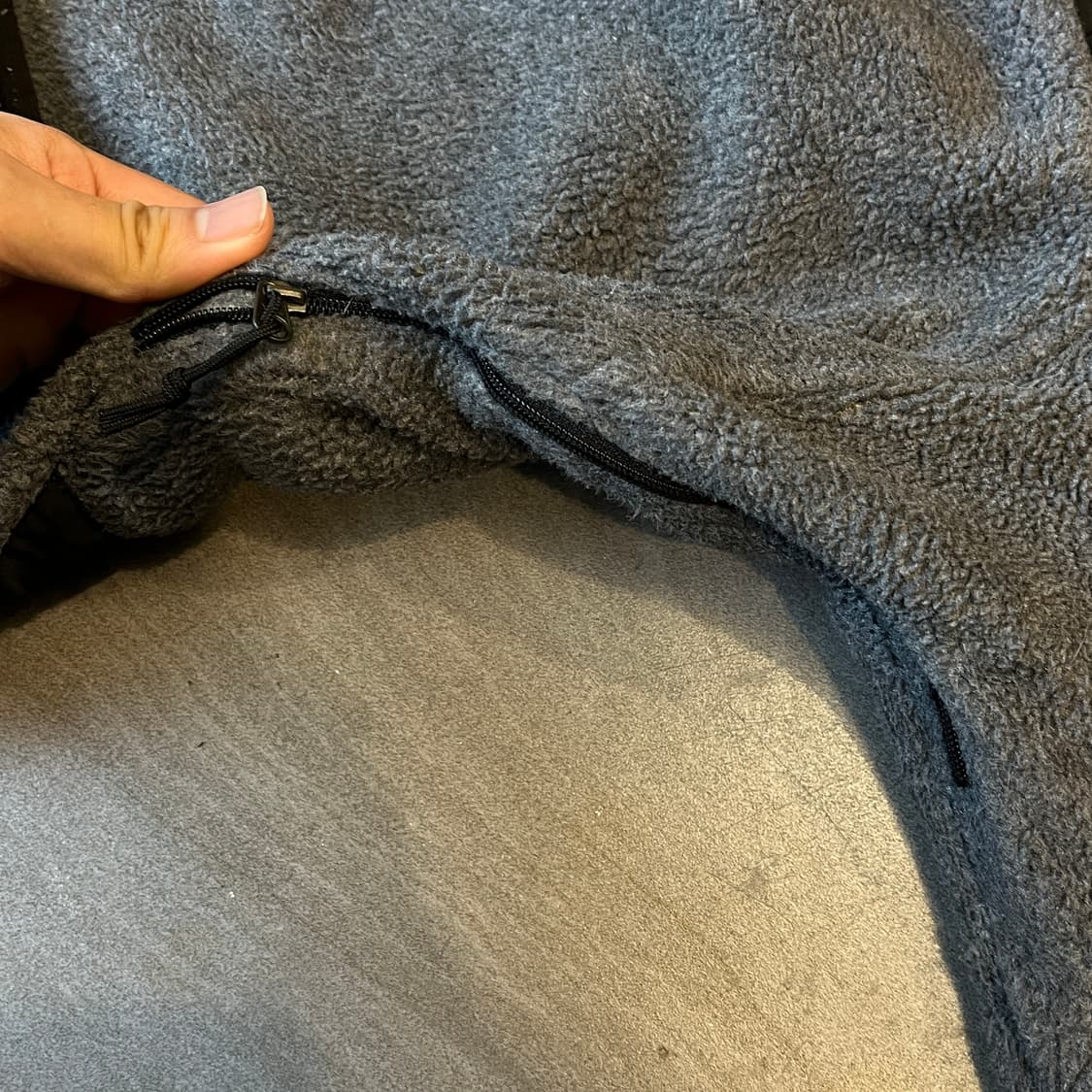 노스페이스 정품 데날리 플리스 그레이 자켓 상품이미지6