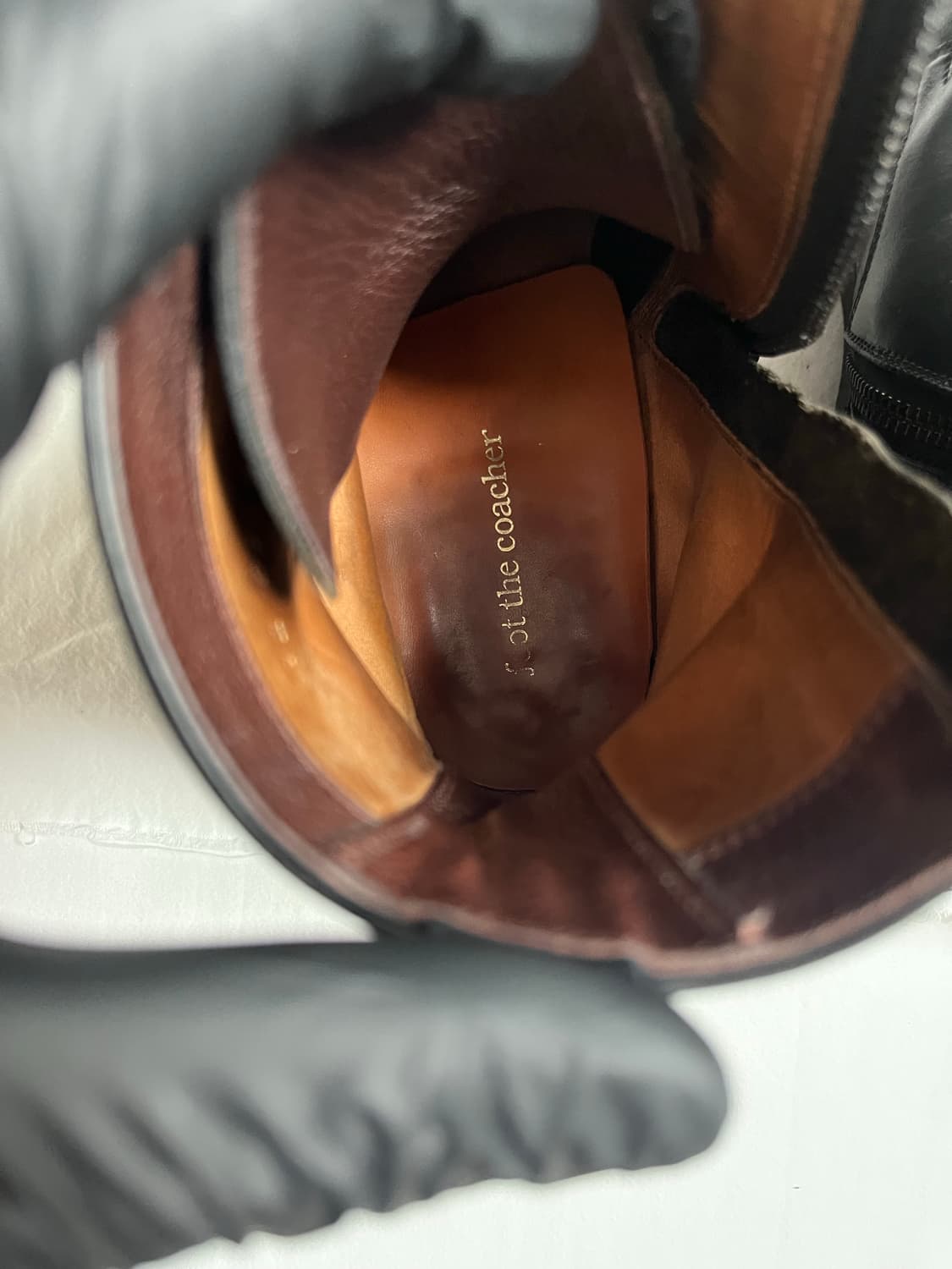 Foot The Coacher Zip Up Plain Boots 상품이미지9