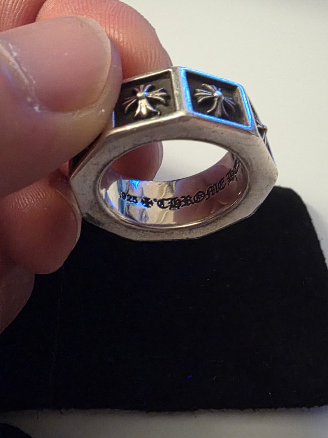 [US8] Chromehearts 알파벳블럭 링 크롬하츠 상품이미지5