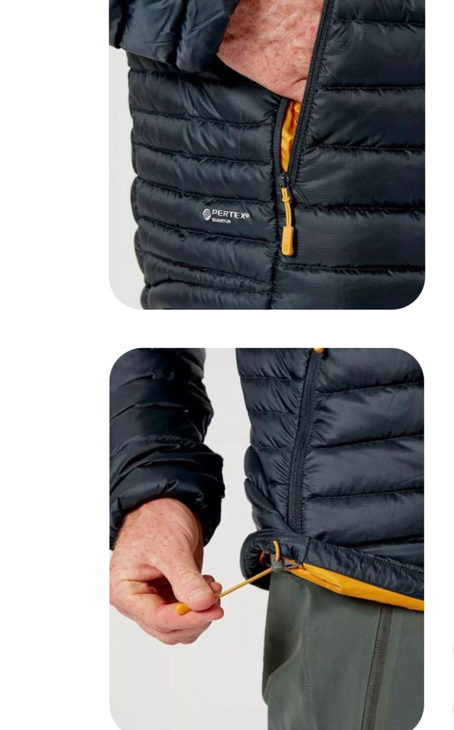 RAB 랩 마이크로 라이트 알파인 자켓 남성용 QDB-12 상품이미지5