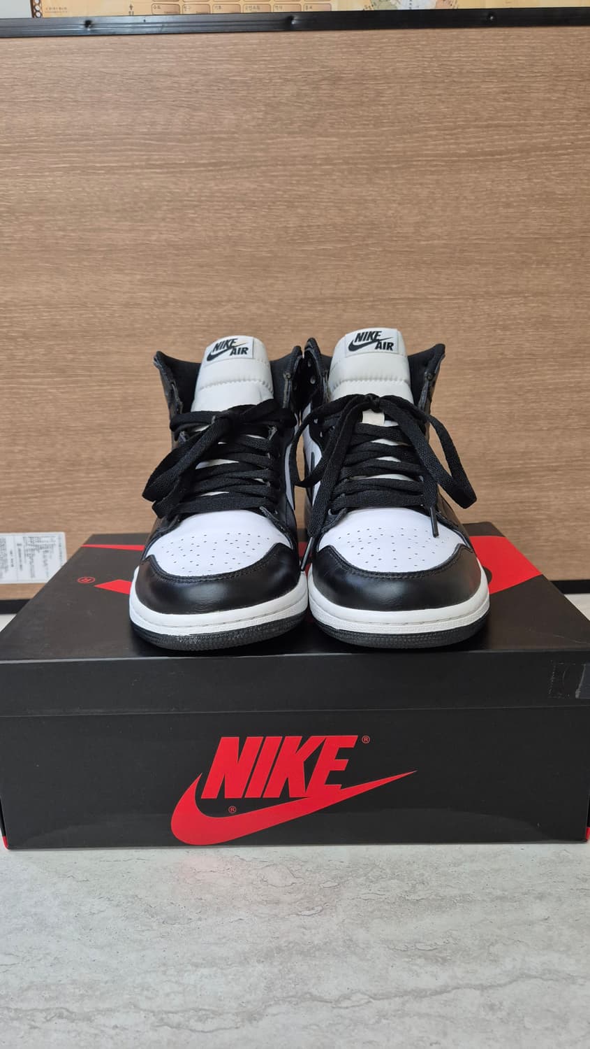 [260] 나이키 조던1 범고래 화이트블랙 2014 상품이미지4