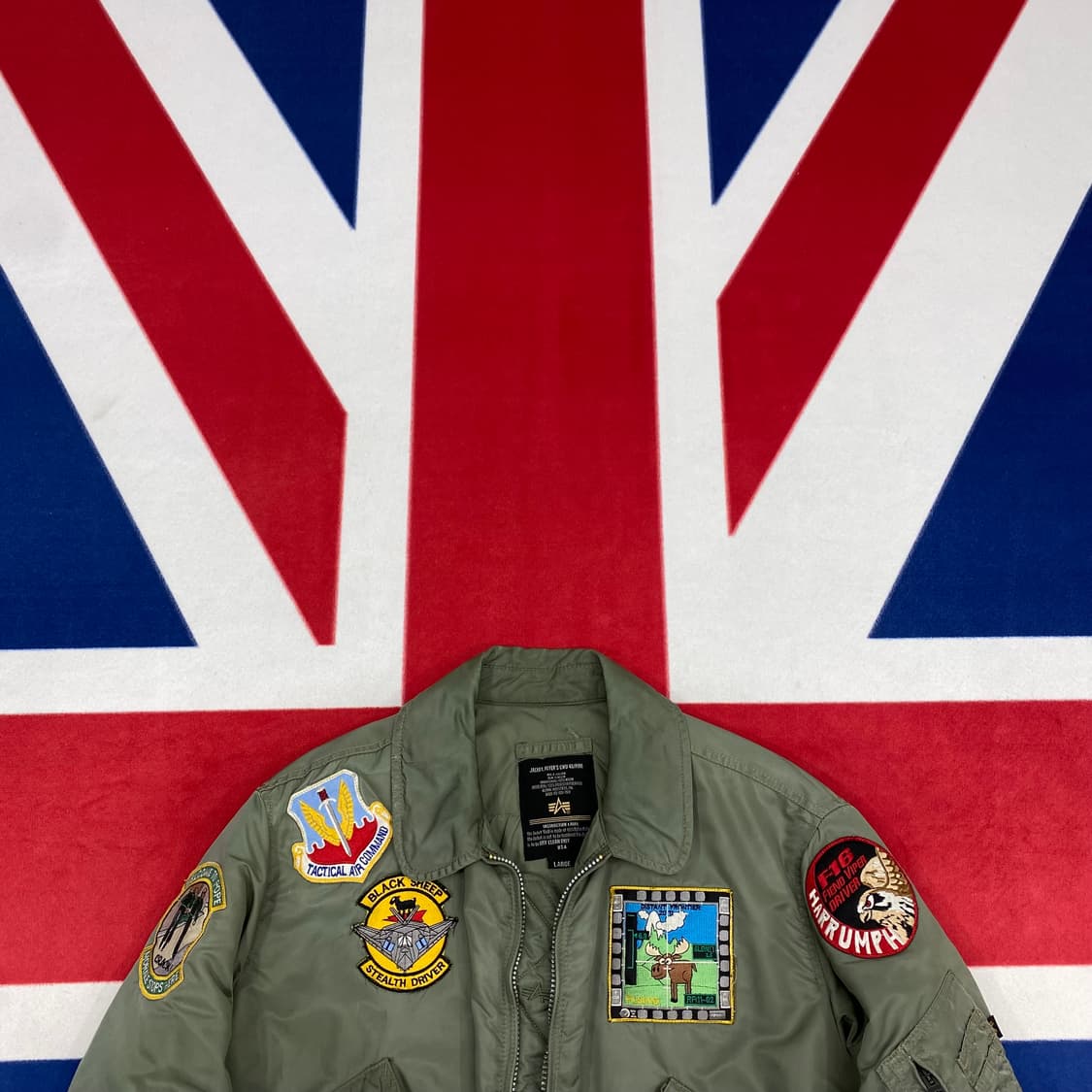 알파인더스트리 MA-1자켓 L 상품이미지2