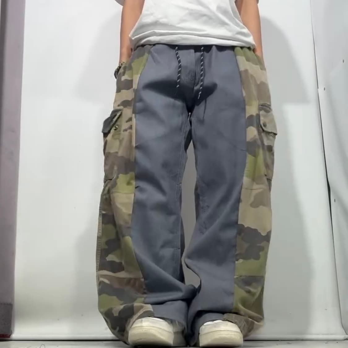디엠빈티지 카모 두붙바 와이드팬츠 상품이미지3