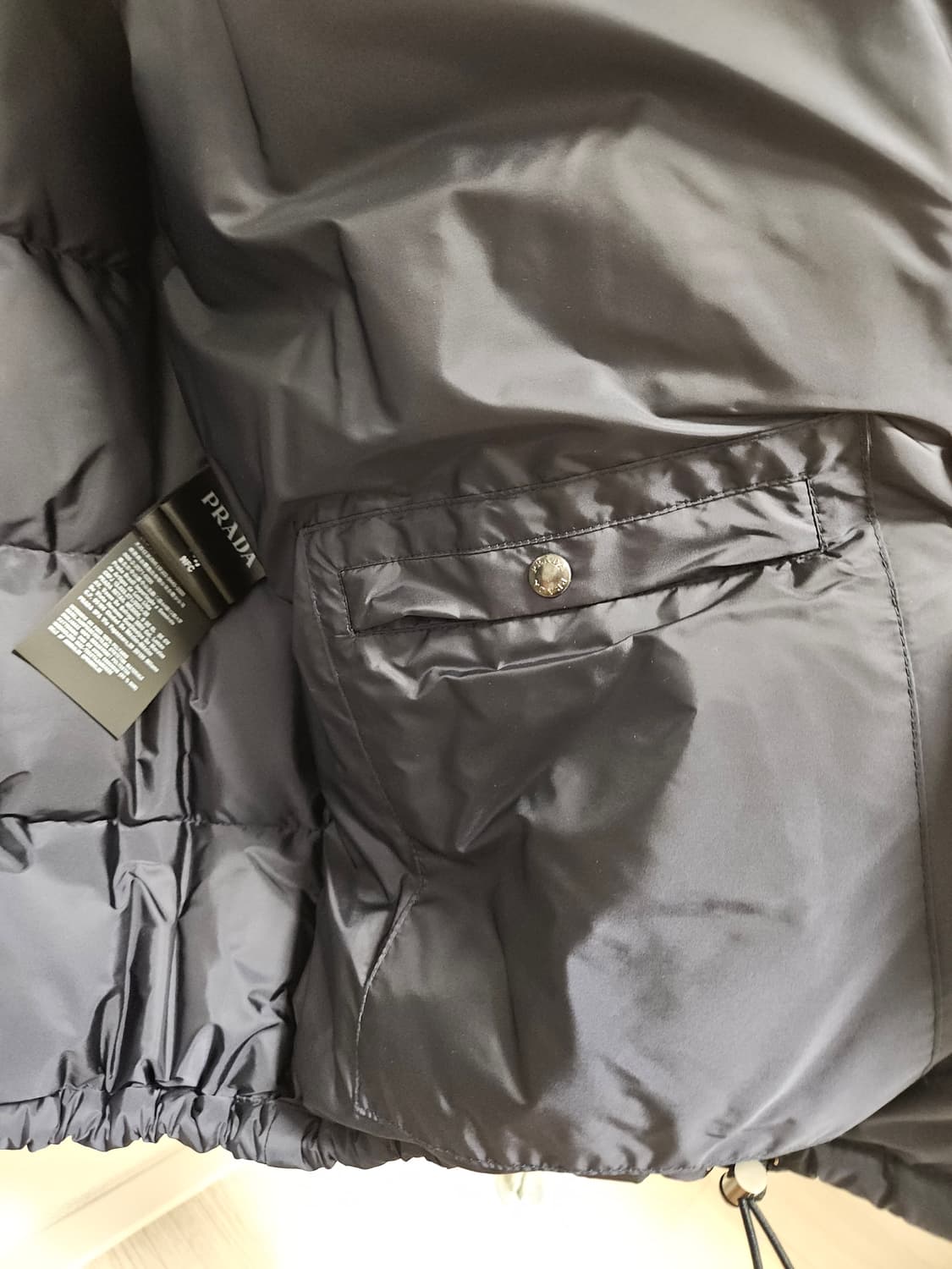 프라다 패딩 네이비 52 상품이미지7