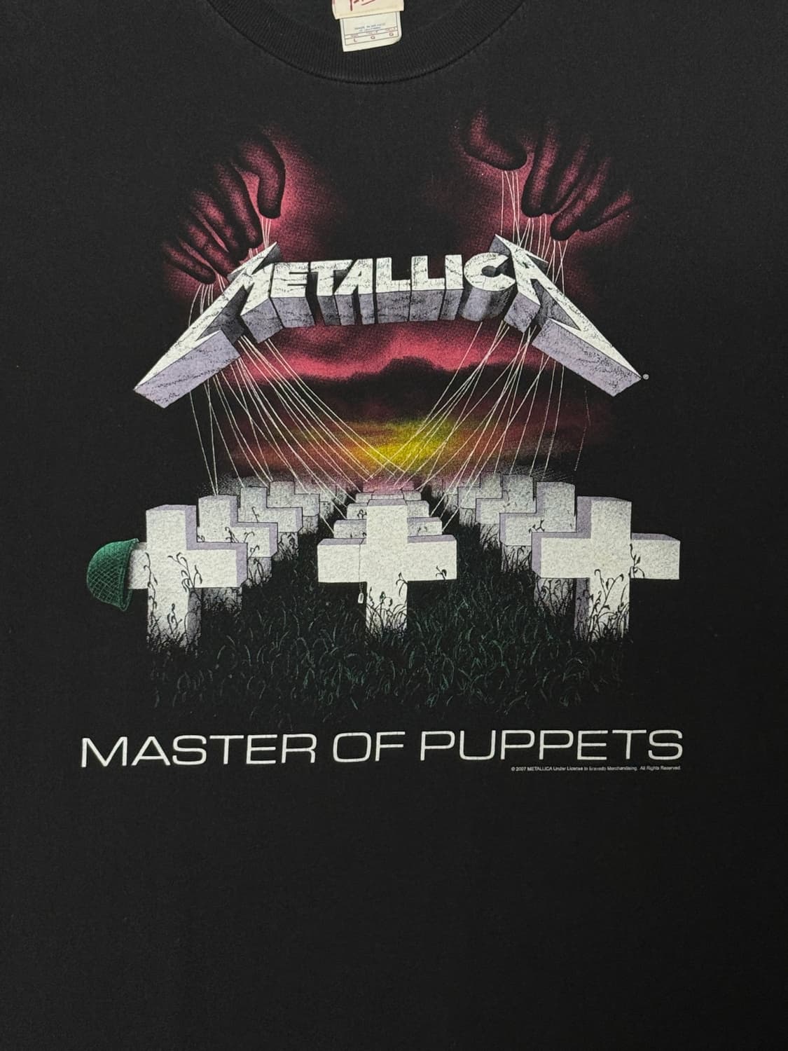 00s 메탈리카 Master of Puppets 티셔츠 상품이미지5
