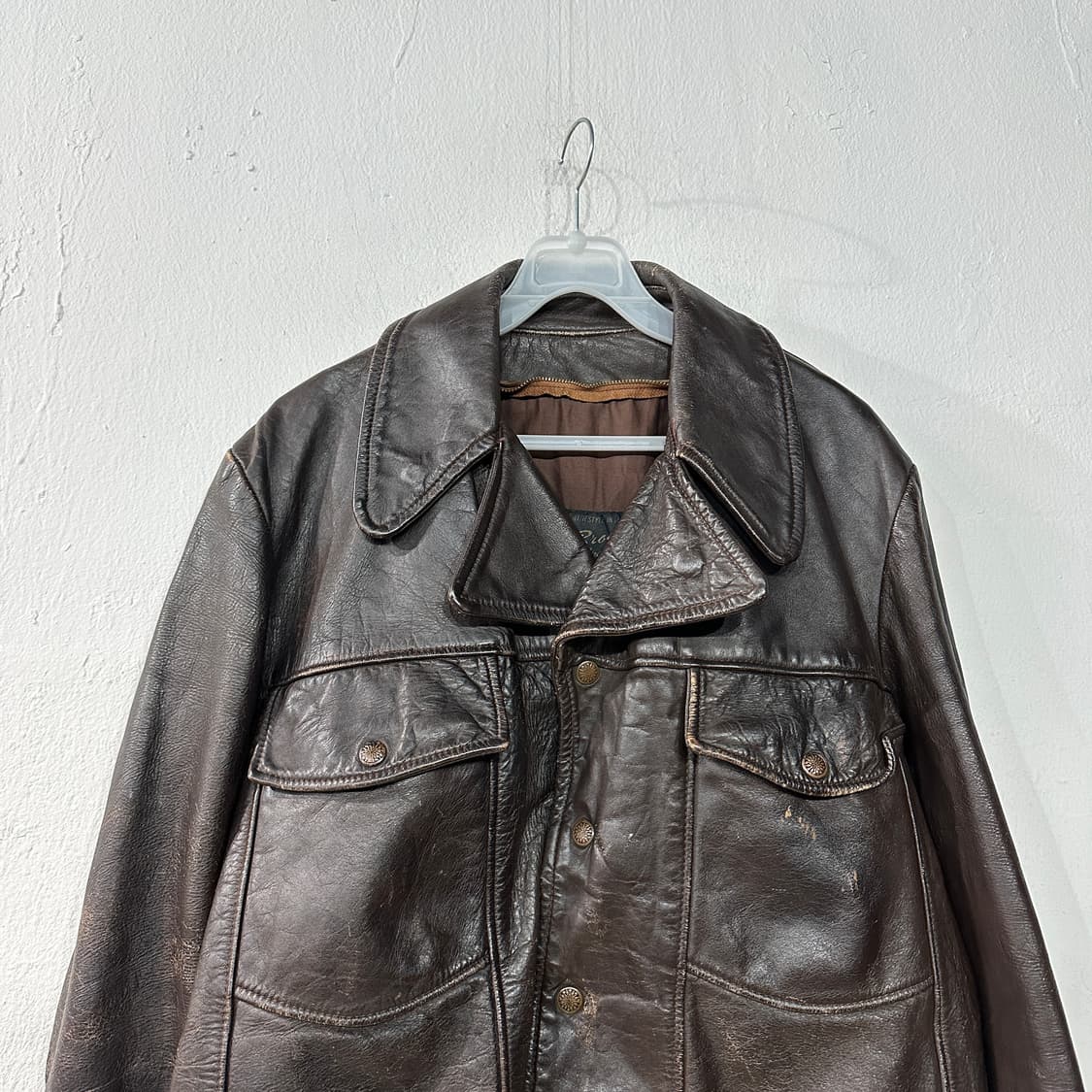 브룩스브라더스 가죽 레더 자켓 상품이미지2