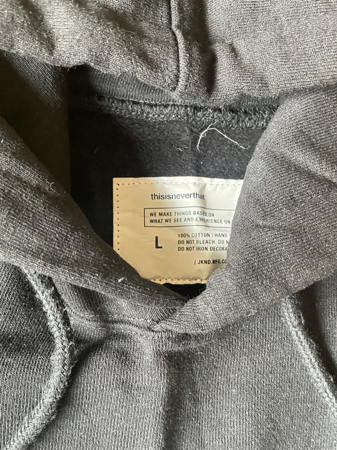 디스이즈네버댓 후드티 상품이미지3