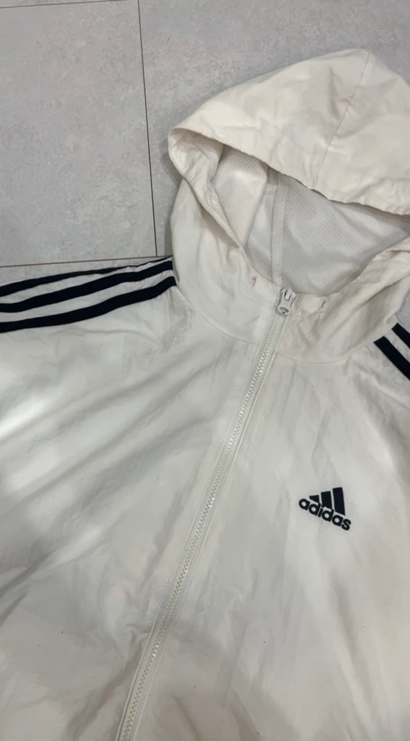 아디다스에센셜삼선우븐윈드브레이커자켓(white)xs-KRsizing 상품이미지1