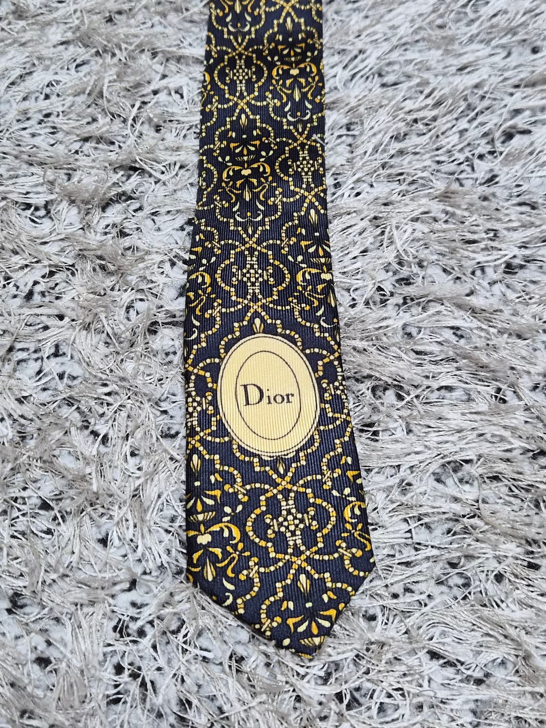 크리스찬디올Dior 에스닉 패턴 넥타이 Free - N64 상품이미지7