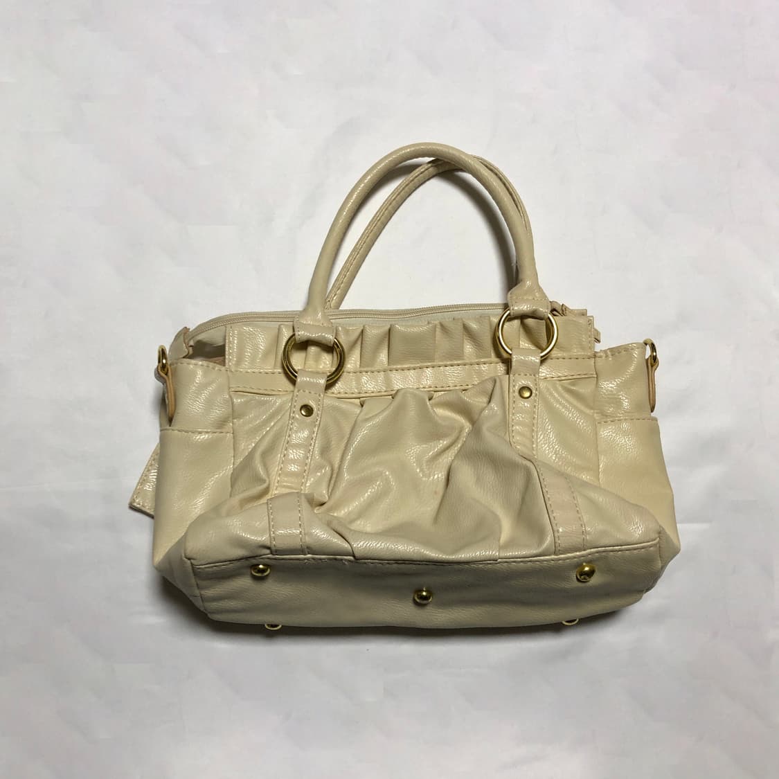 리본 토드백 아이보리 상품이미지3