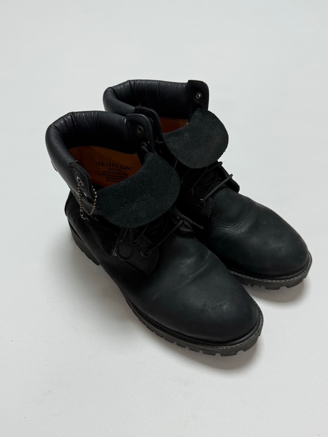 팀버랜드 6인치 워커 부츠 280 블랙 상품이미지4