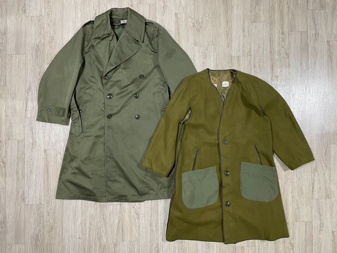 100) 40s 미군 2차대전 오버코트(+내피)민트급(RRL&LVC&폴로 상품이미지2