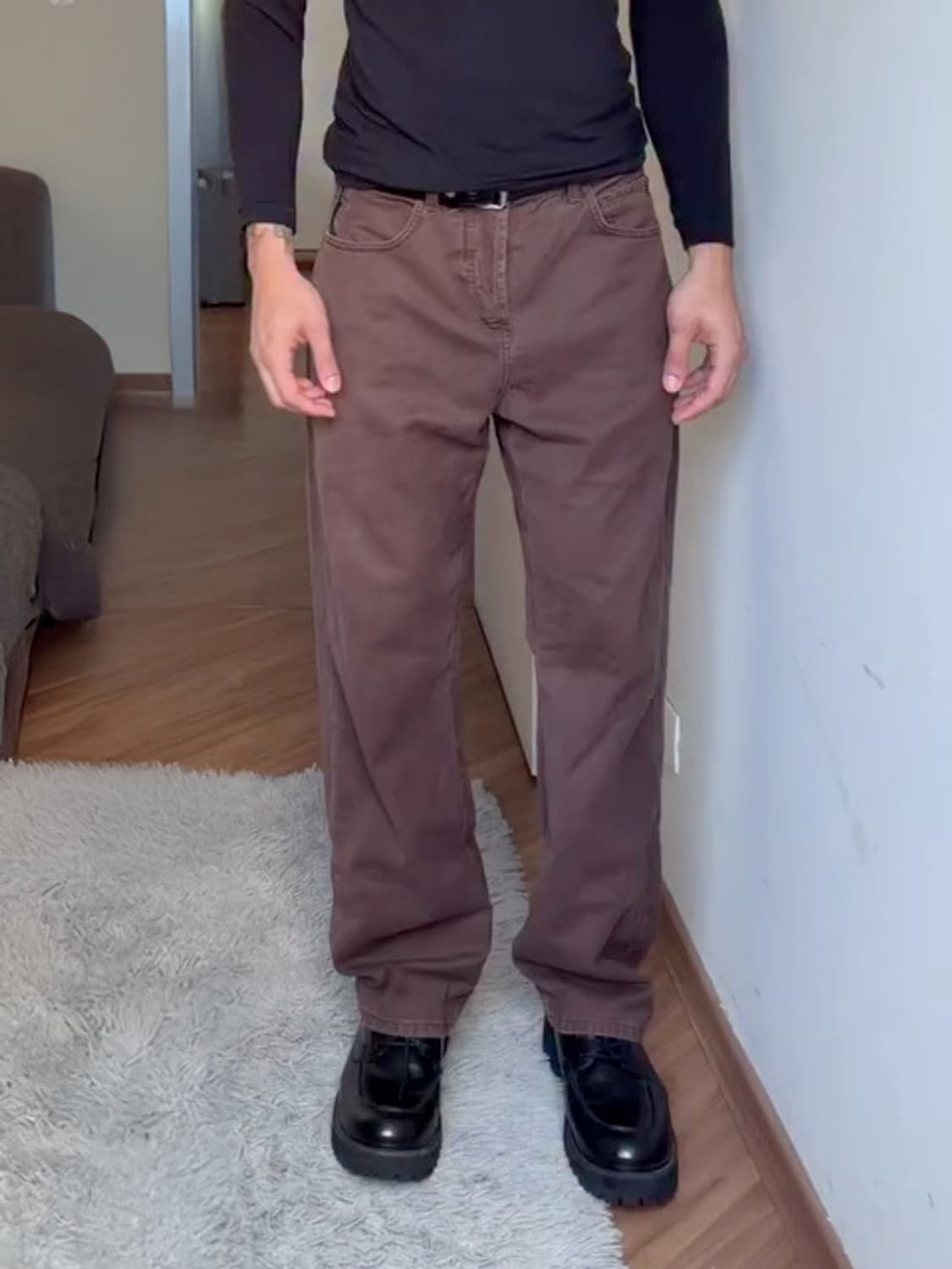 리바이스 90년대 MADE IN USA 빈티지 브라운 501 데님 상품이미지1