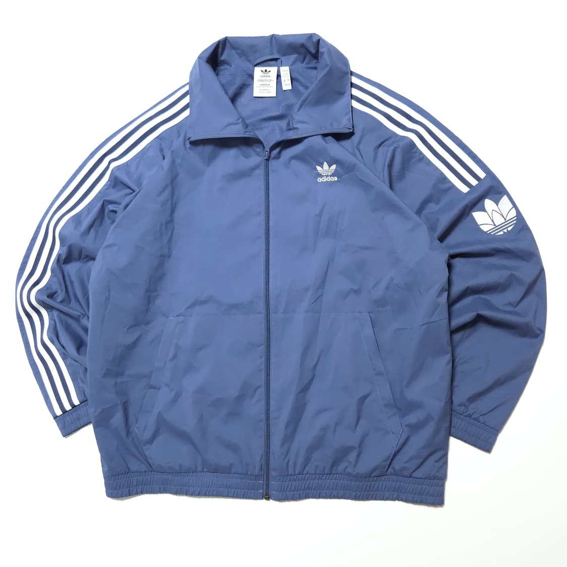 아디다스 3D 트레포일 트랙탑 바람막이 자켓 프라임블루 상품이미지1