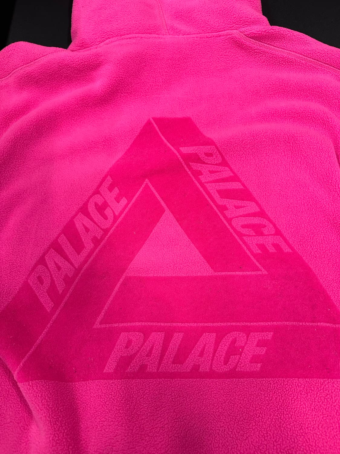 팔라스 핑크 오버핏 플리스 후드  상품이미지5