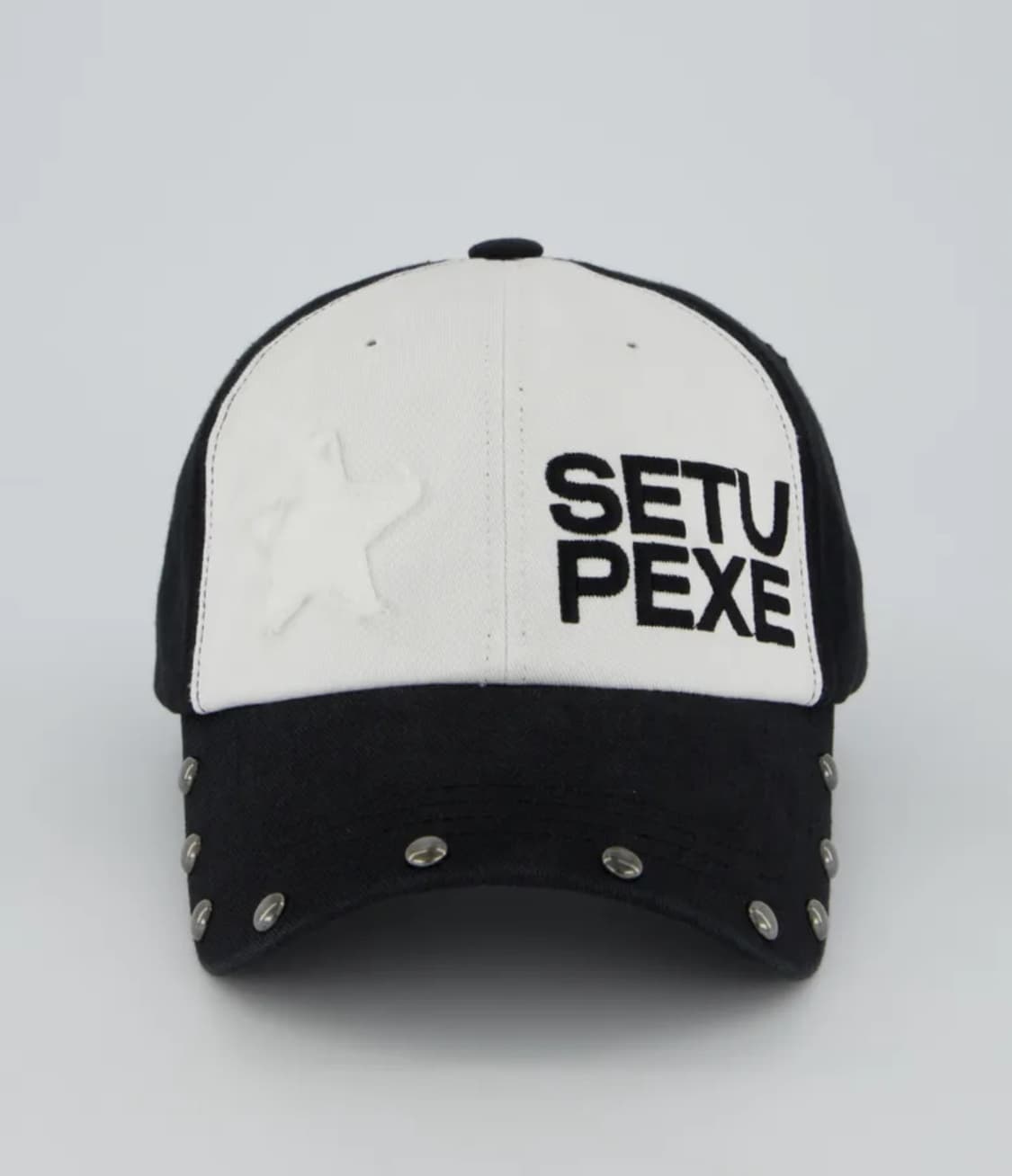 셋업이엑스이 스터드 볼캡 모자 상품이미지1