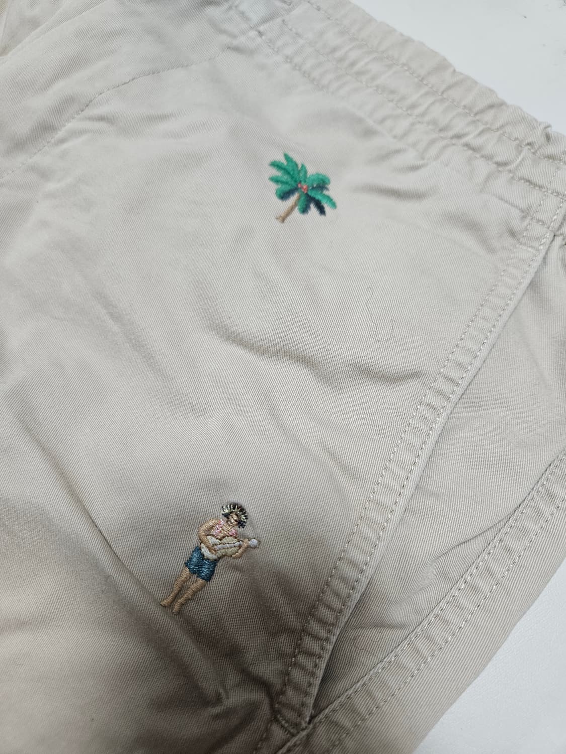 폴로 랄프로렌 자수 하와이안 쇼츠 프랩스터 S (스트레치 클래식핏) 상품이미지4