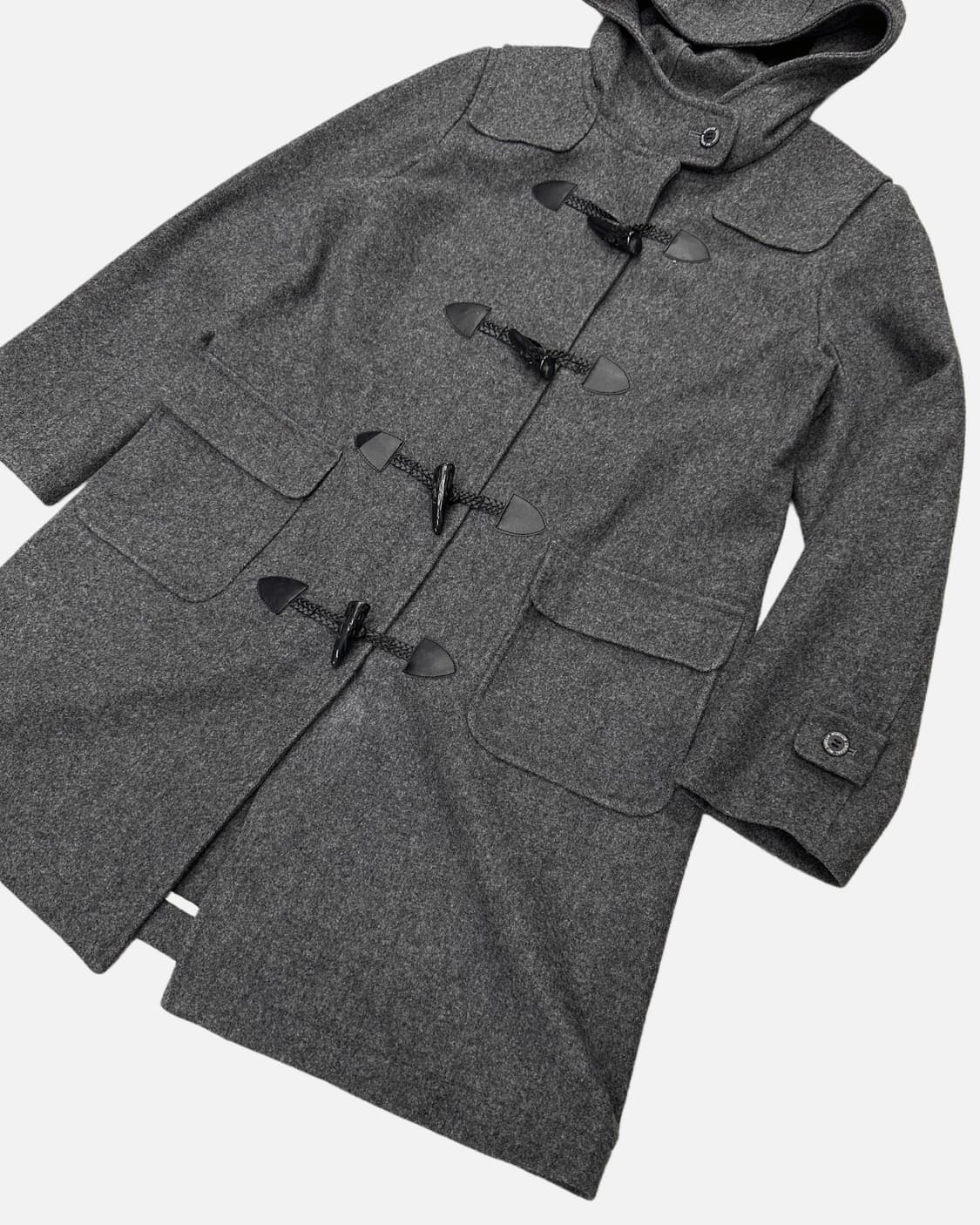 MCGREGOR navy label wool duffle coat 상품이미지3