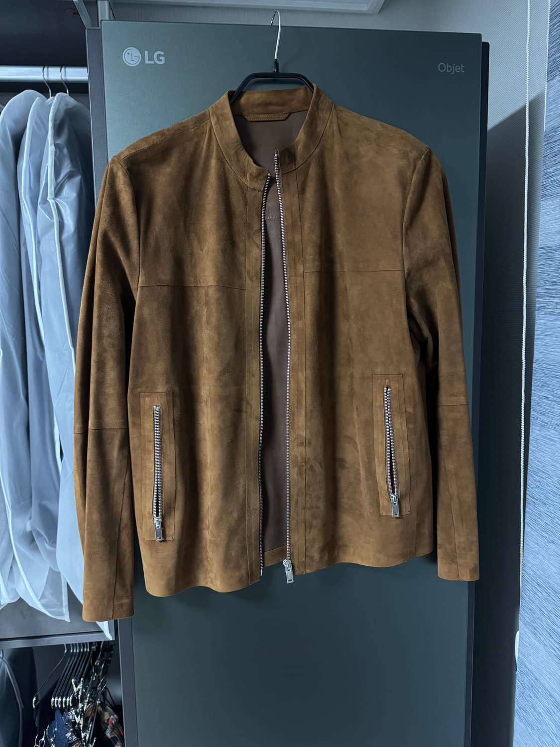 띠어리 스웨이드 자켓 M  상품이미지1