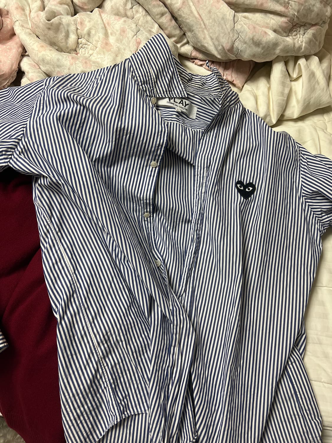 꼼데가르송 스트라이프 셔츠 상품이미지1