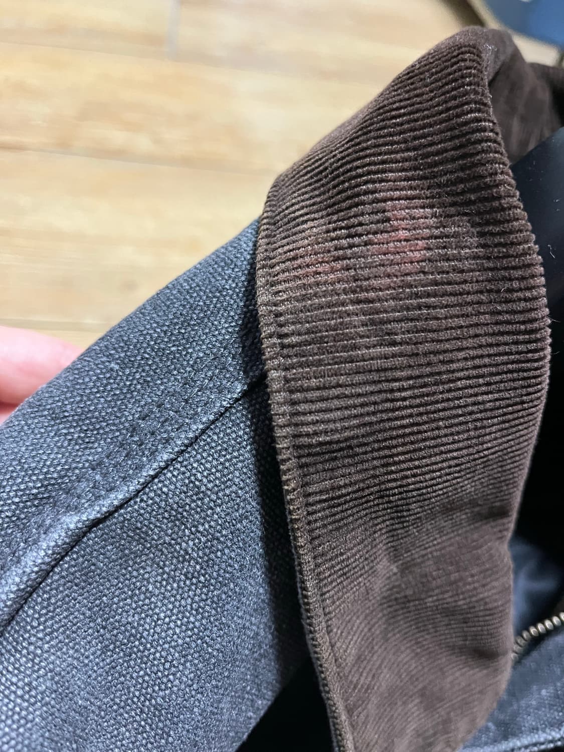 DNSR 디앤에스알 빈티지 크롭 워크 자켓 m 상품이미지5