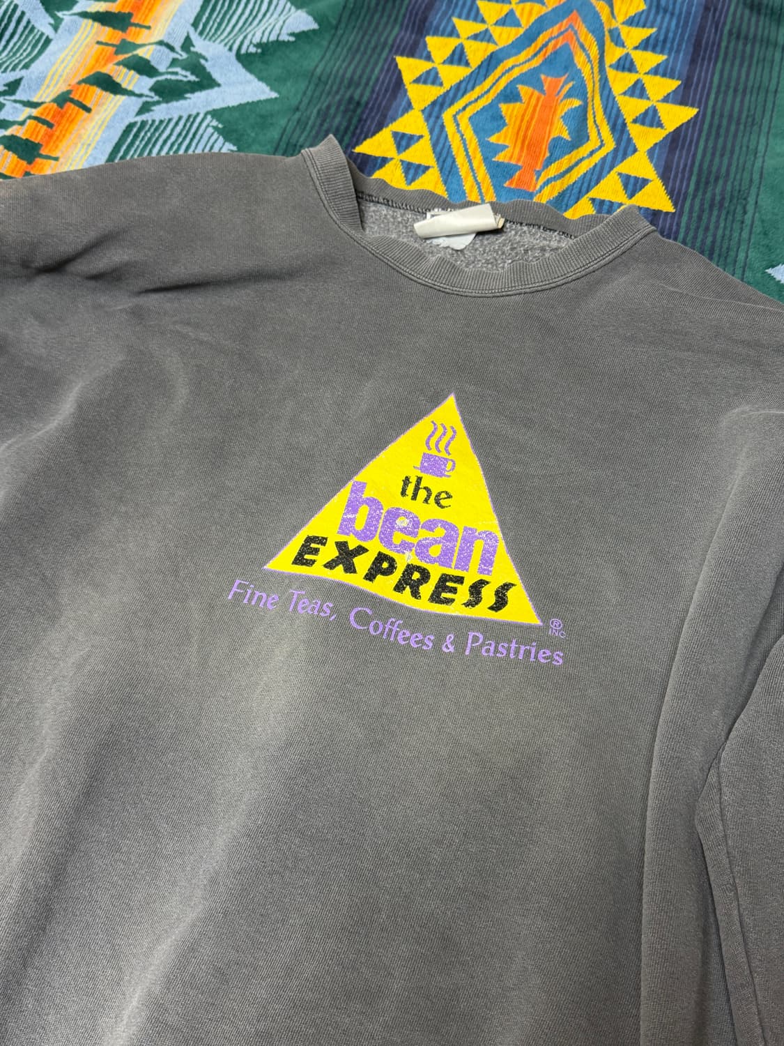 VTG Bean Express sun faded sweat xxl 상품이미지2