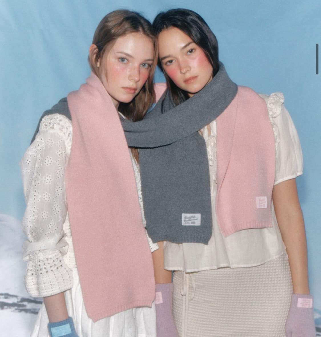 락피쉬웨더웨어 플러피 니트 머플러(fluffly knit muffler) 상품이미지3