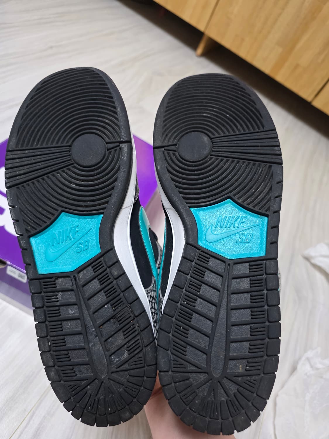 [275] 나이키 sb 덩크로우 프로 클리어 제이드  상품이미지6