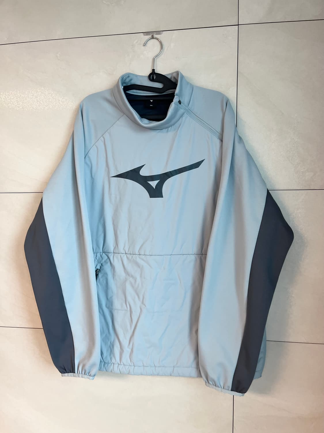 (2XL) 미즈노 하이넥 패딩 맨투맨 피스테 상품이미지3