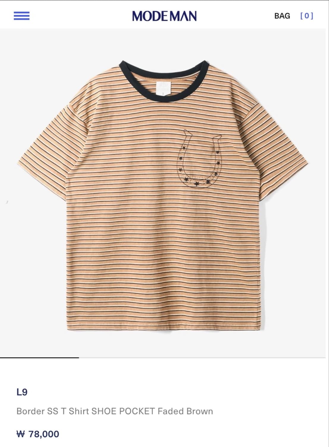 모드맨 L9 반팔 상품이미지1