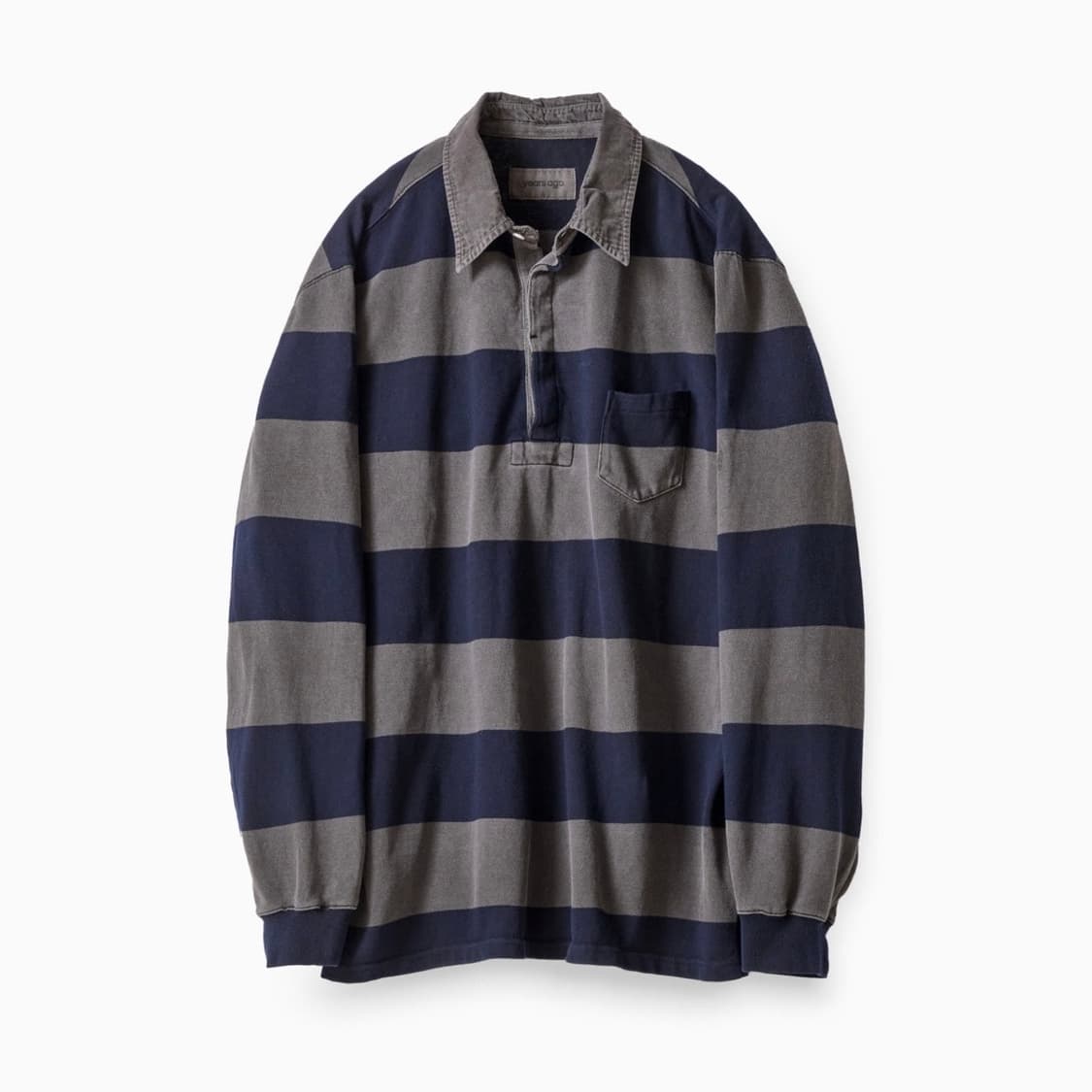 이얼즈어고 워시드 럭비 티셔츠 상품이미지1